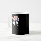 Mi Smo Dinamo Zagreb Nema predaje Kroan Footba Kaffeetasse (Vorderseite Links)