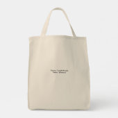 Mi Tia Tote Bag Tragetasche (Rückseite)