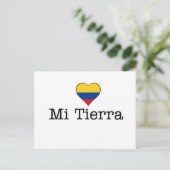 Mi Tierra Colombia Postcard Postkarte (Stehend Vorderseite)