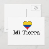 Mi Tierra Colombia Postcard Postkarte (Vorne/Hinten)