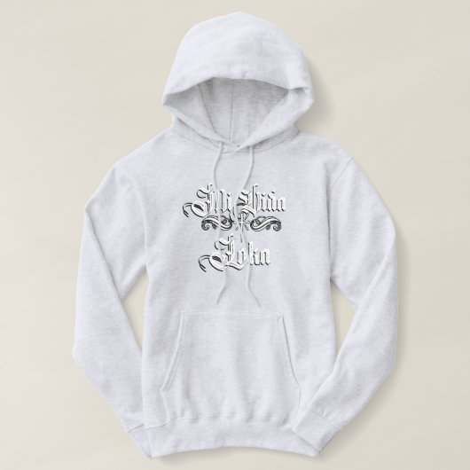 Mi Vida loca mit Nachname Hoodie (Design vorne)