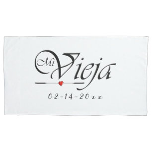 Mi Vieja - Meine Alte Frau Kissenbezug