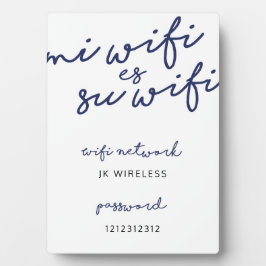 Mi Wifi Es Su Wifi Fotoplatte