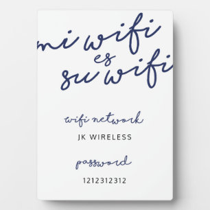 Mi Wifi Es Su Wifi Fotoplatte