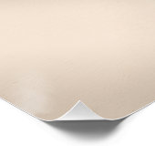 Mia Aesthetic Minimal Name Poster (Ecke)