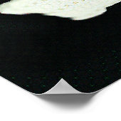 Mia Art Green Leinwand Poster (Ecke)