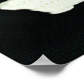 Mia Art Green Leinwand Poster (Ecke)