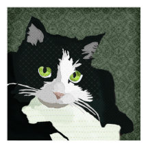 Mia Art Green Leinwand