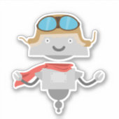 Mia-Aviator Aufkleber (Vorderseite)