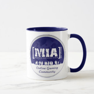 MIA blaue Kaffee-Tasse Tasse