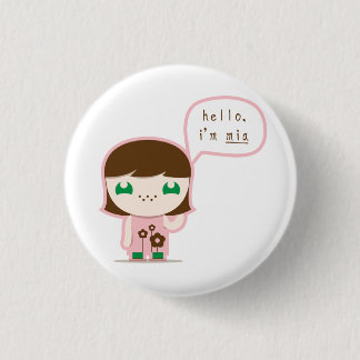 mia, Boo u. Freundknopf Button
