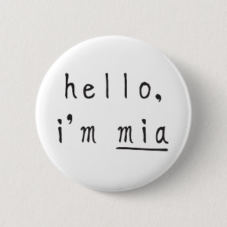 mia, Boo u. Freundknopf Button