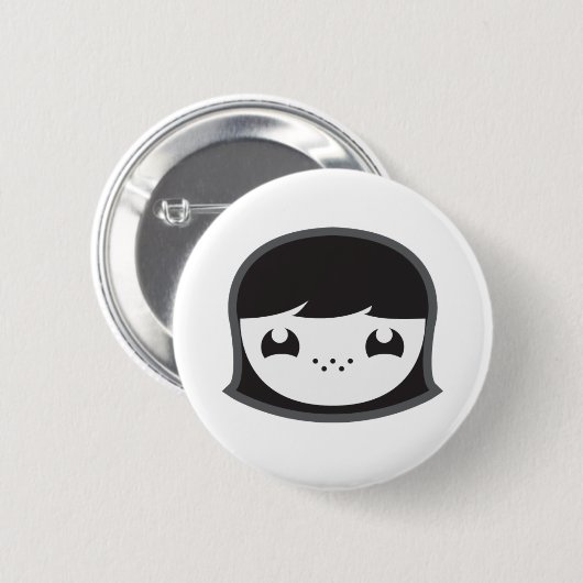 mia, Boo u. Freundknopf Button (Vorne & Hinten)
