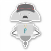 Mia Coach Aufkleber (Vorderseite)