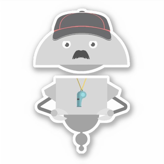 Mia Coach Aufkleber (Vorderseite)