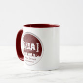 MIA Coffe Schalen-Logo-Rot Tasse (Vorderseite Links)
