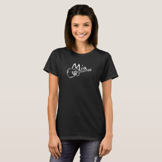 Mia Damen Dunkles T-Shirt
