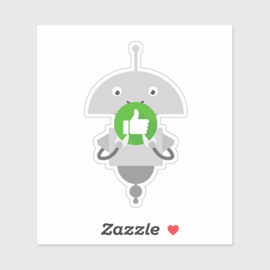 Mia Daumen-Up Aufkleber (Blatt)