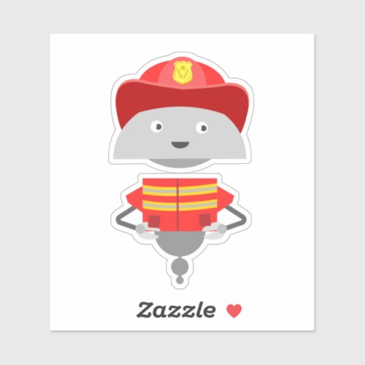 Mia Feuerwehrmann Aufkleber (Blatt)