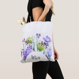 Mia Floral Monogram Tasche