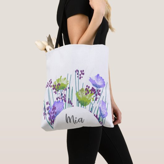 Mia Floral Monogram Tasche (Von Nahem)