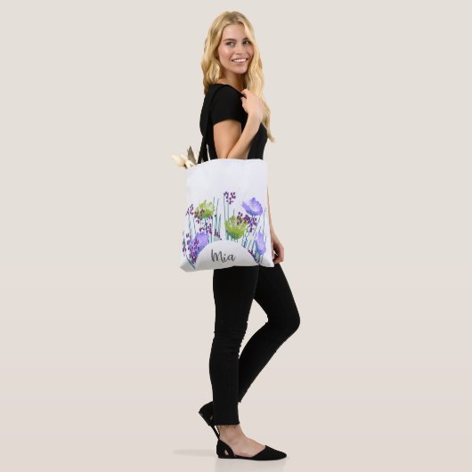 Mia Floral Monogram Tasche (Am Model)