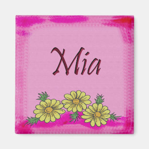 Mia Gänseblümchen-Magnet Magnet