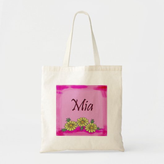 Mia Gänseblümchen-Tasche Tragetasche (Vorne)