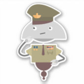 Mia General Aufkleber (Vorderseite)