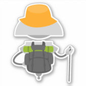 Mia hiking aufkleber (Vorderseite)