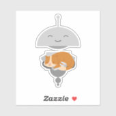 Mia-Holkatze Aufkleber (Blatt)