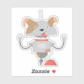 Mia Hund Aufkleber (Blatt)