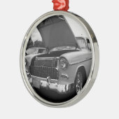 Mia II Silbernes Ornament (Links)