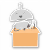 Mia in Box Aufkleber (Vorderseite)