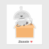 Mia in Box Aufkleber (Blatt)