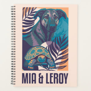 Mia Leroy Hund Landschildkröte Planer