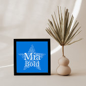 Mia Name Cloud Customizable Poster