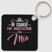 Mia Natürlich bin ich Phantastisch Schlüsselanhänger (Rückseite)