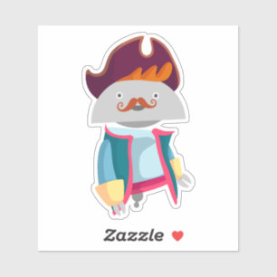 Mia Pirate 3 Aufkleber