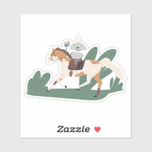 Mia Reitpferd Aufkleber (Blatt)