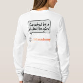 Mia Robot - Gewinner des Wettbewerbs 2022 T-Shirt (Rückseite)