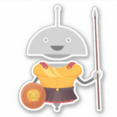 Mia Roman Soldat Aufkleber (Vorderseite)