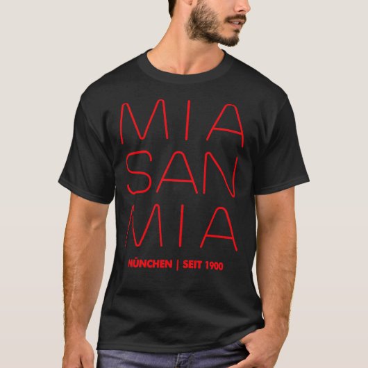 Mia San Mia Seit 1900 Essential  T-Shirt (Vorderseite)