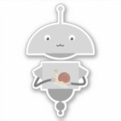 Mia Schnecke Aufkleber (Vorderseite)