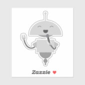 Mia singt aufkleber (Blatt)