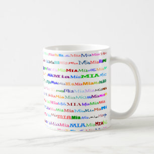 Mia Text Design II Tasse II