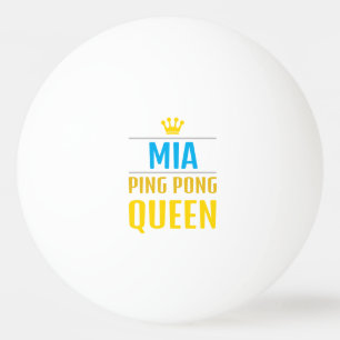 Mia Tischtennisball