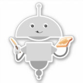 Mia Toast Aufkleber (Vorderseite)