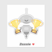 Mia-Trophäe 2 Aufkleber (Blatt)