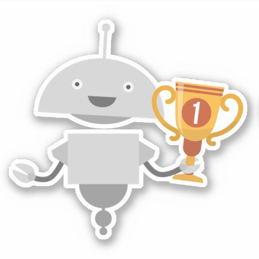 Mia Trophy Aufkleber (Vorderseite)